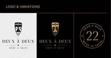 Logo Variationen von Deux À Deux